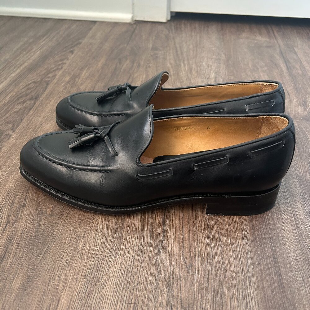 Meermin Black Tassel Loafer